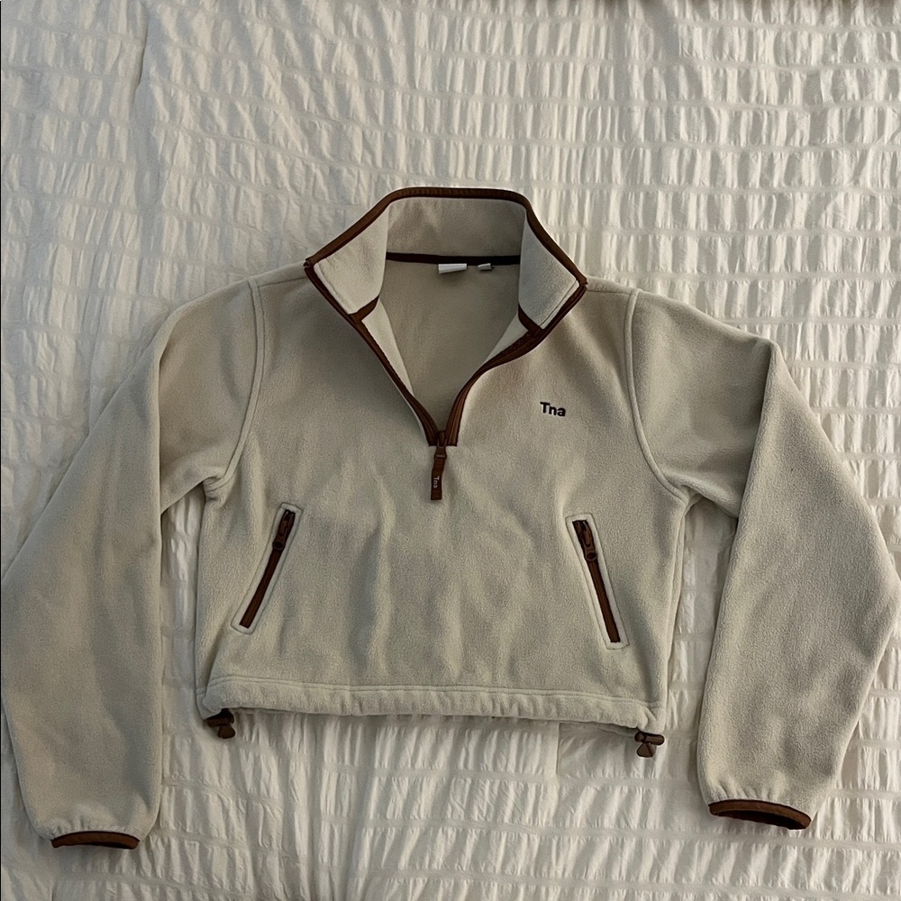 TNA 1/4 Zip Up Sweater